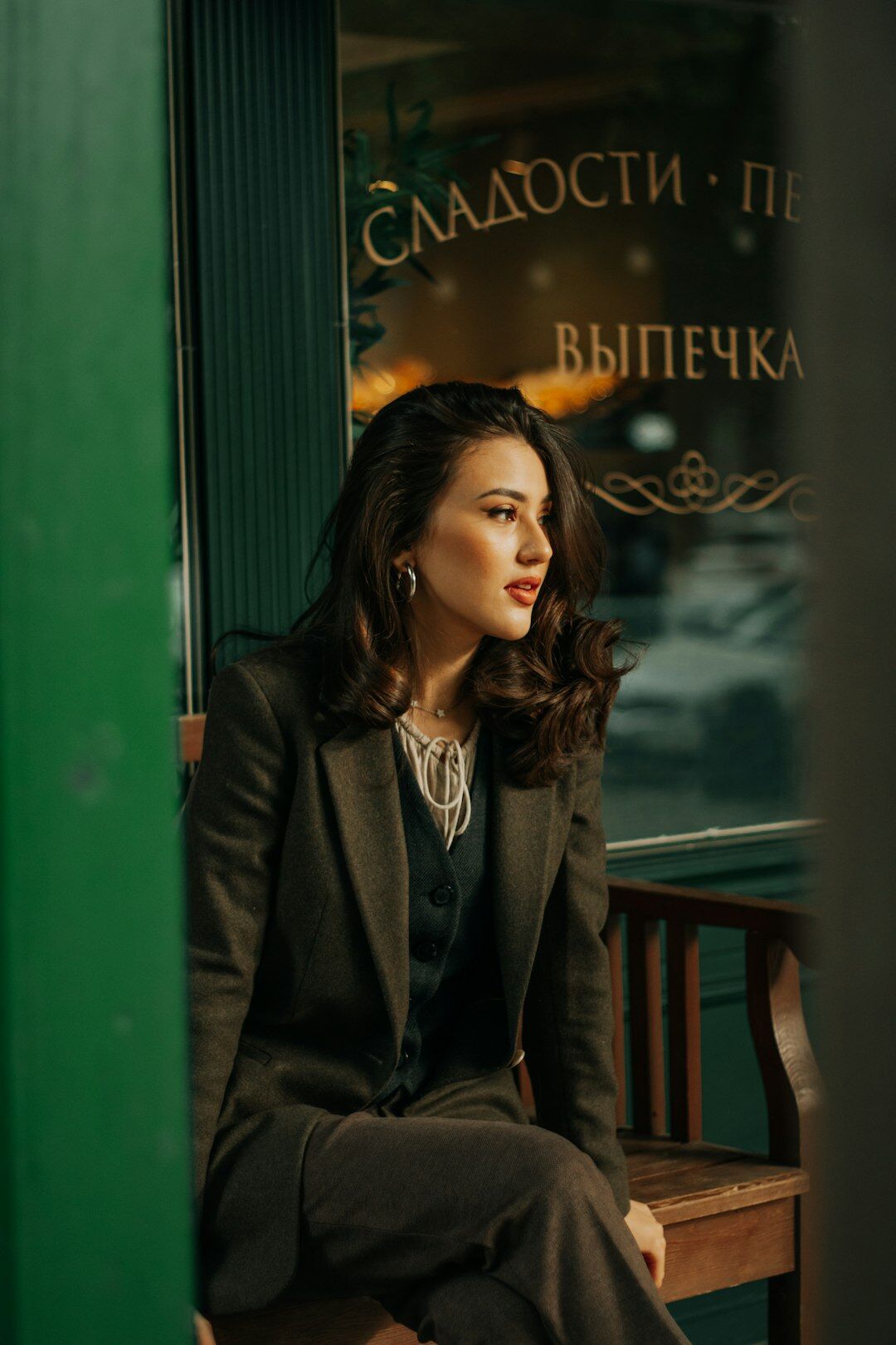Portrait of a young Belgian businesswoman